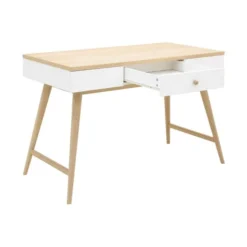 Bopita Paris Bureau Wit / Eiken -Kindermeubelwinkel 13219351 writing desk paris 3d 1 1 1 fa59