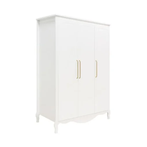 Bopita Elena Kledingkast 3-Deurs Wit - Afbeelding 2