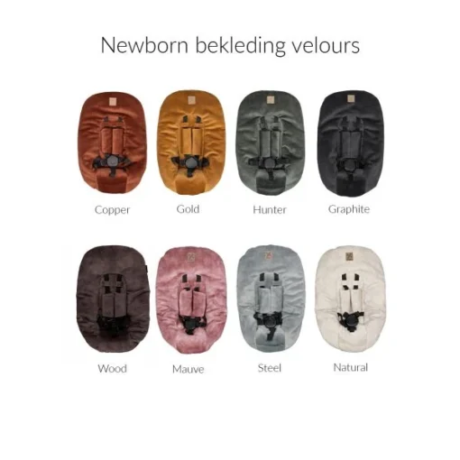 Kidsmill Up! Kinderstoel Incl. Babyset + Newbornset Olijfgroen - Afbeelding 2