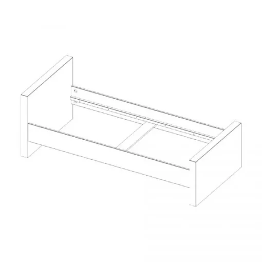 Kidsmill Alaska Bed Wit Mat 90 X 200 Cm - Afbeelding 2