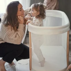 BabyBjörn Ledikant Wit -Kindermeubelwinkel babybj rn ledikant wit sfeer 75ce