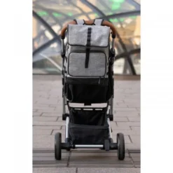 Babymoov Le Sancy Luiertas Rugzak Smokey -Kindermeubelwinkel babymoov le sancy luierrugtas smokey 3 dc56