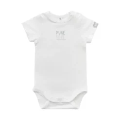Bamboom Romper Pure Wit 12 Mnd