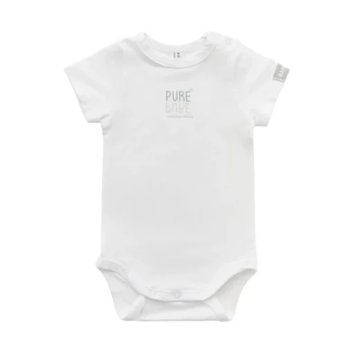 Bamboom Romper Pure Wit 12 Mnd