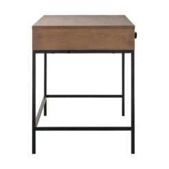 Europe Baby Beau Bureau Walnoot Incl. Metalen Onderstel -Kindermeubelwinkel beau walnoot bureau metalen onderstel 3 974a