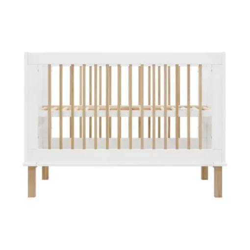 Bopita Mika Ledikant Wit / Eiken 60 X 120 Cm - Afbeelding 2
