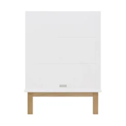 Bopita Mika Ledikant Wit / Eiken 60 X 120 Cm -Kindermeubelwinkel bed 60x120 mika white oak 4 fa64