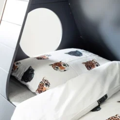 BLN Kids Tipi Bed Grijs Incl. Bedlade 90 X 200 Cm -Kindermeubelwinkel bln kids tipi bed grijs 90 x 200 cm 2 1 4416