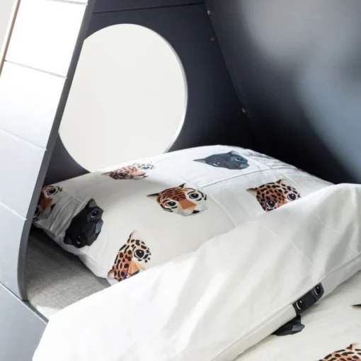 BLN Kids Tipi Bed Grijs Incl. Bedlade 90 X 200 Cm - Afbeelding 4