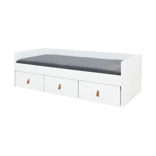 Bopita Indy Bedbank Wit / Naturel 90 X 200 Cm - Afbeelding 2