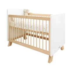 Bopita Lisa Babybed Wit / Naturel 60 X 120 Cm -Kindermeubelwinkel bopita lisa babybed wit naturel 60 x 120 cm 2 e191