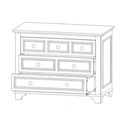 Bopita Charlotte Commode Wit -Kindermeubelwinkel charlotte commode tekening ea99