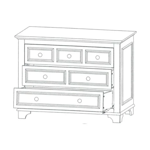 Bopita Charlotte Commode Wit - Afbeelding 5