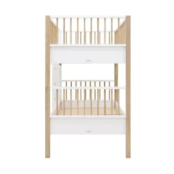 Bopita Mika Combi - Stapelbed Wit / Eiken 90 X 200 -Kindermeubelwinkel combi bunkbed 90x200 mika white oak 3 bccb