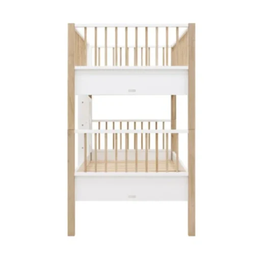 Bopita Mika Combi - Stapelbed Wit / Eiken 90 X 200 - Afbeelding 3