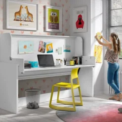 Vipack Denver Bureaubed Wit 90 X 200 Cm -Kindermeubelwinkel dehs6014 desk 09a8