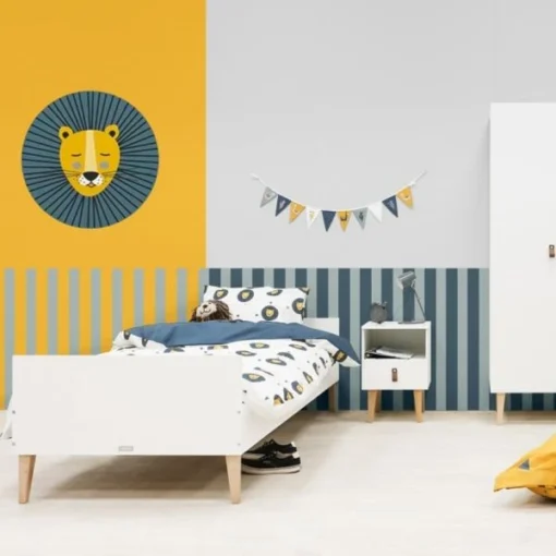 Bopita Indy Bed Wit / Naturel 90 X 200 Cm - Afbeelding 3