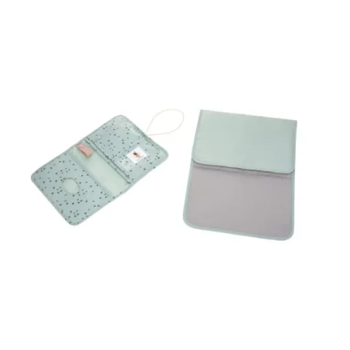 Laessig Casual Luieretui Floral Mint - Afbeelding 4