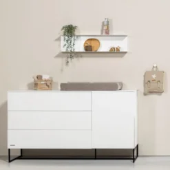 Kidsmill Modular 2 Commode XL Mat Wit -Kindermeubelwinkel modular wit commode e915
