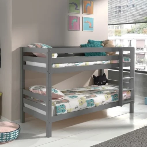 Vipack Pino Stapelbed Grijs 140 Cm - Afbeelding 2