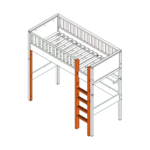 Bopita Trap Voor Nordic Hoogslaper XL Wit