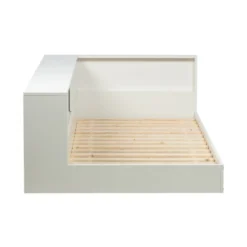 Woood Connect Hoekbed Wit 90 X 200 Cm -Kindermeubelwinkel woood connect hoekbed wit 3 1cc7