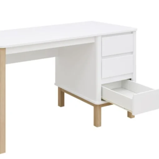 Bopita Bureau Mika Wit / Eiken - Afbeelding 5